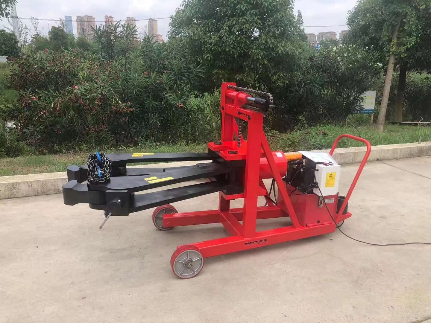 車載電動液壓升降拉馬